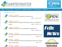 Tablet Screenshot of portal.ftcv.es